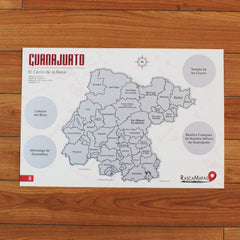 COMBO de DOS Mapas Rascables de los Estados con Plumillas de Colección | Dividido en Municipios - Rasca MapasCOMBO de DOS Mapas Rascables de los Estados con Plumillas de Colección | Dividido en Municipios