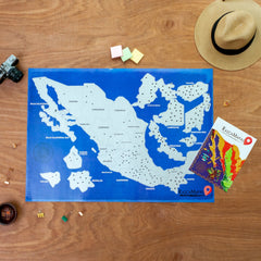 Mapa rascable de Zonas Arqueológicas + Mapa de Alan x el Mundo COMBO - Rasca MapasMapa rascable de Zonas Arqueológicas + Mapa de Alan x el Mundo COMBO