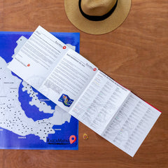 Rasca Mapa de las Zonas Arqueológicas de México - Rasca MapasRasca Mapa de las Zonas Arqueológicas de México