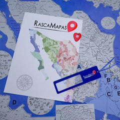 Rasca Mapa de TODOS los municipios de México ACTUALIZADO 2025 - Rasca MapasRasca Mapa de TODOS los municipios de México ACTUALIZADO 2025