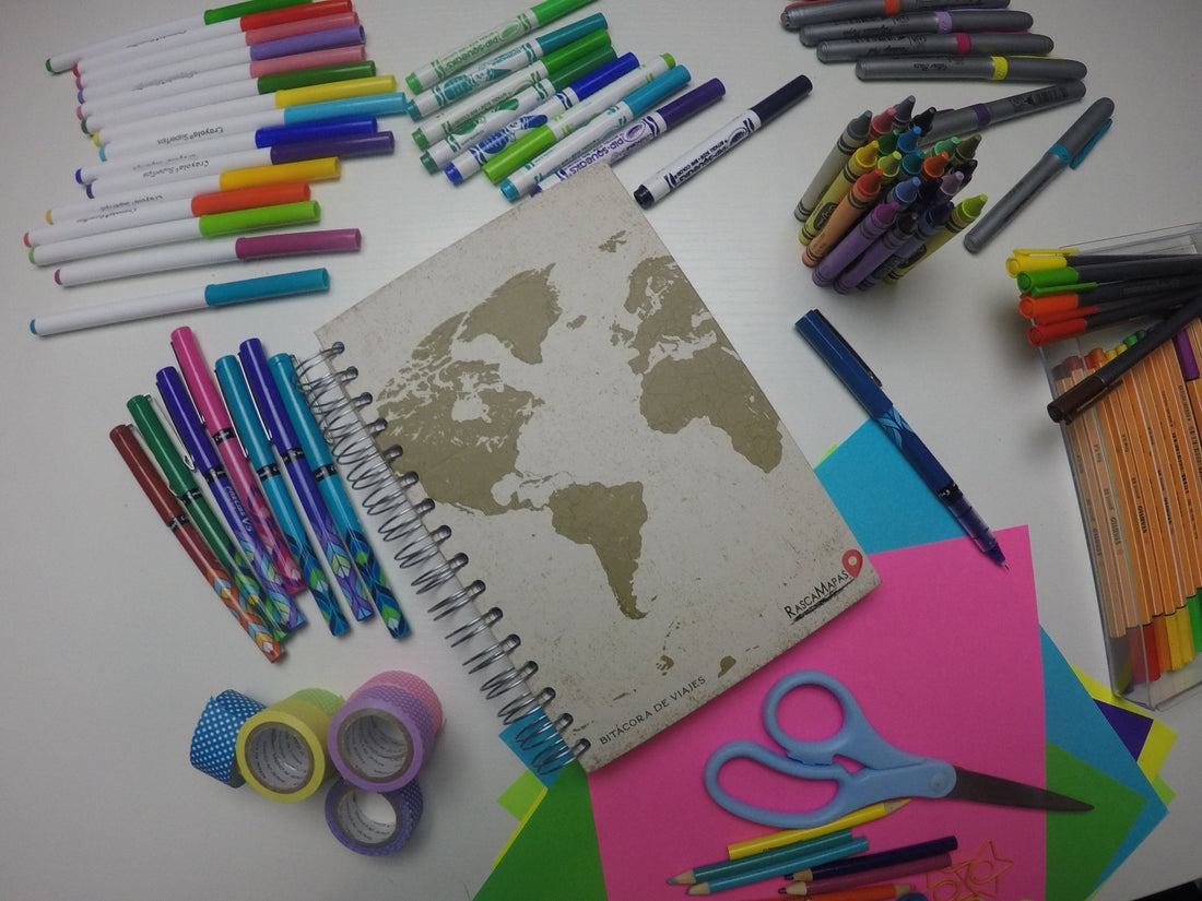 10 razones para tener tu Bitácora de Viajes - Rasca Mapas