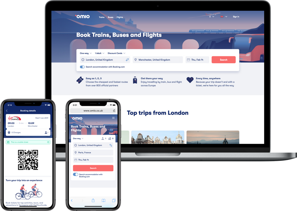 Una app para que planees tu próximo viaje a Europa