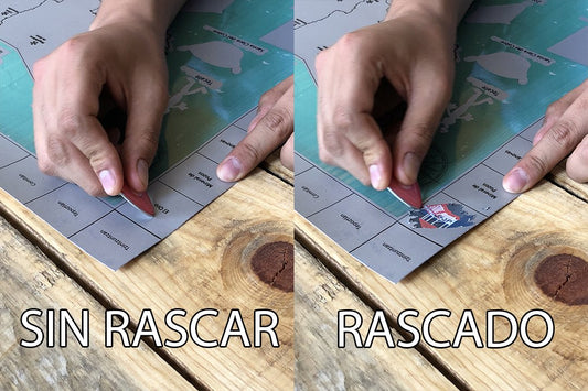 El mapa rascable de Pueblos Mágicos - Rasca Mapas
