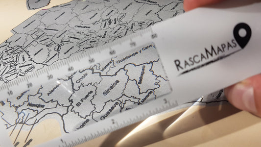 El mapa rascable de TODO México ️🔝️ - Rasca Mapas