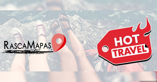 Hot Travel en Rasca Mapas - 25% de descuento en TODO - Rasca Mapas