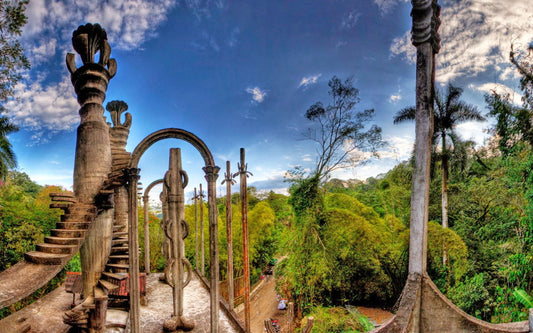 Jardín Escultórico Edward James, Las Pozas de Xilitla - Rasca Mapas - Rasca Mapas