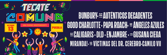 ¡Lánzate al Tecate Comuna 2018! 🎸 - Rasca Mapas