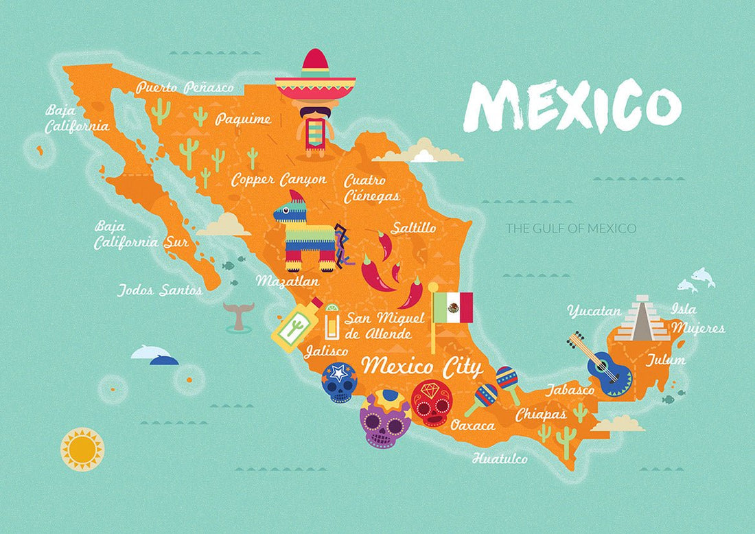¿Qué tanto sabes sobre la geografía de México? - Rasca Mapas