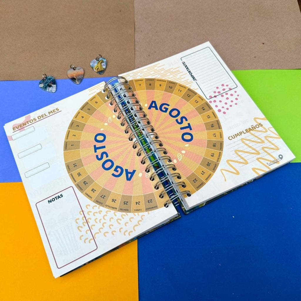 Agenda 2026 - DIARIA y SEMANAL - Rasca Mapas