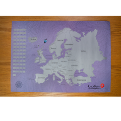 ✨NUEVO Rasca Mapa de Europa con Banderas✨