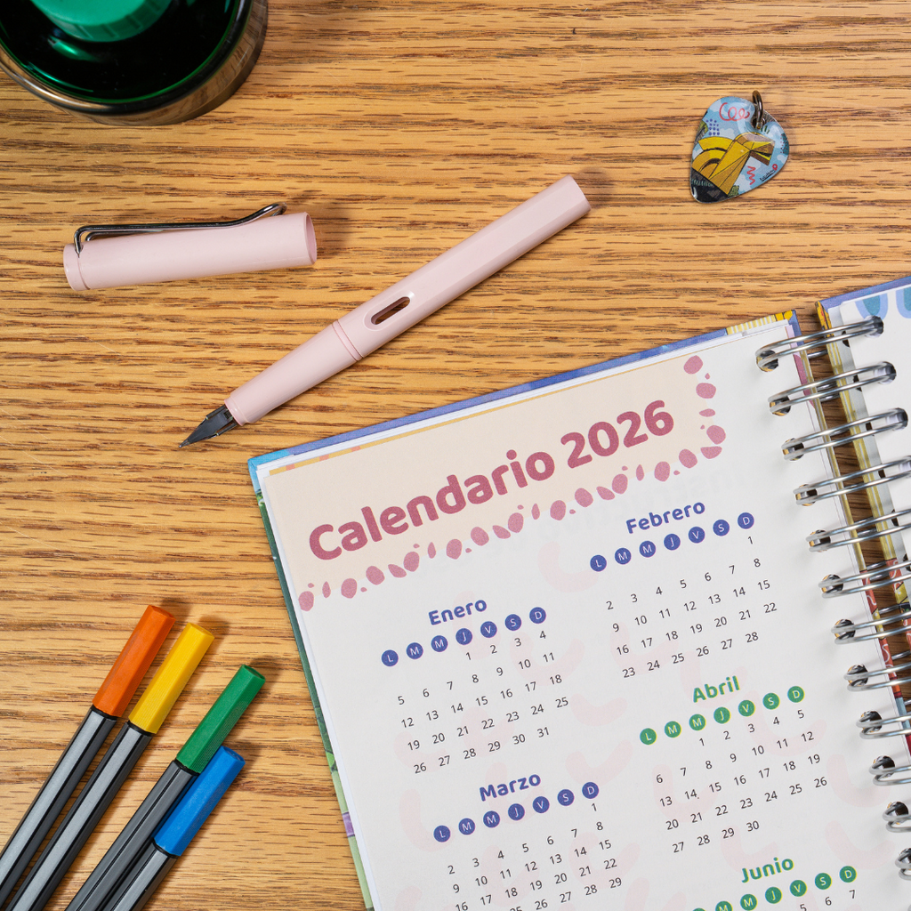 Agenda 2026 - DIARIA y SEMANAL - Rasca Mapas