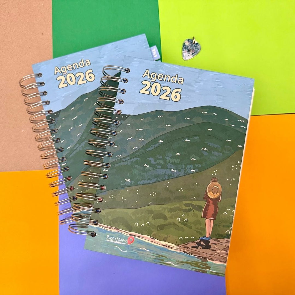 Agenda 2026 - DIARIA y SEMANAL - Rasca Mapas - Rasca MapasAgenda 2026 - DIARIA y SEMANAL - Rasca Mapas