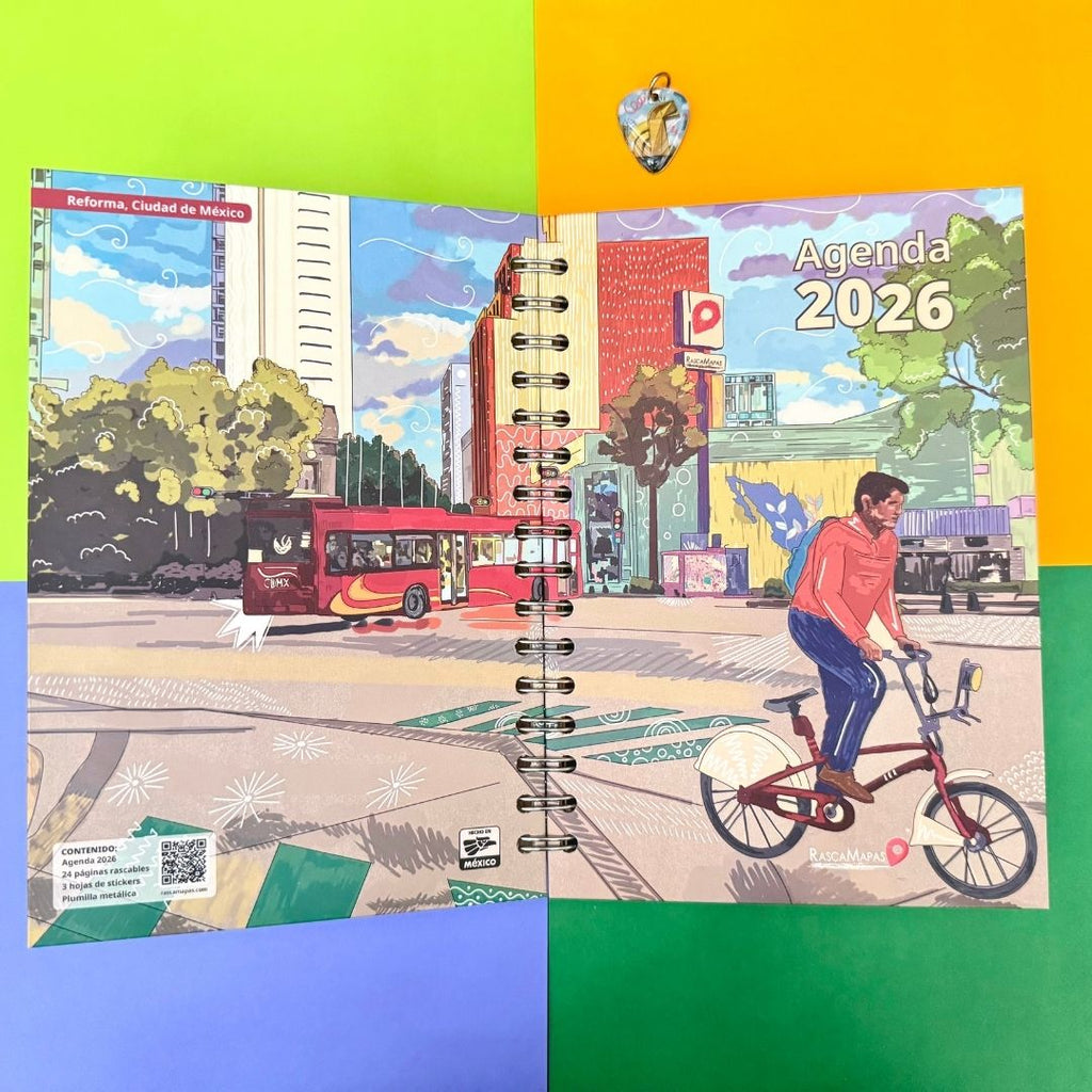 COMBO Agendas 2026 + Bitácora Rasca Mapas - Rasca MapasCOMBO Agendas 2026 + Bitácora Rasca Mapas