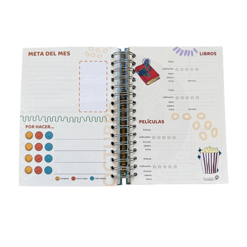 COMBO Agendas Rascables 2026 - DIARIA o SEMANAL - Rasca Mapas - Rasca MapasCOMBO Agendas Rascables 2026 - DIARIA o SEMANAL - Rasca Mapas