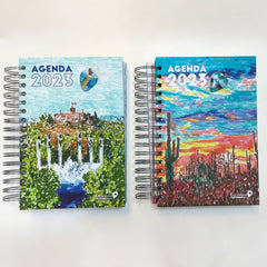 COMBO de DOS Agendas Rascables 2023 - UN DÍA POR HOJA - Rasca Mapas - Rasca MapasCOMBO de DOS Agendas Rascables 2023 - UN DÍA POR HOJA - Rasca Mapas