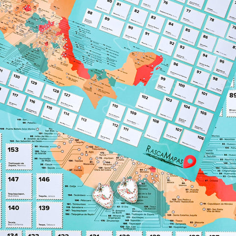 DOS Rasca Mapas de los 177 Pueblos Mágicos de México ACTUALIZADO 2024 📣 ¡Incluye todos los NUEVOS! - Rasca MapasDOS Rasca Mapas de los 177 Pueblos Mágicos de México ACTUALIZADO 2024 📣 ¡Incluye todos los NUEVOS!