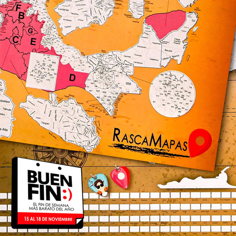 Mapa rascable de Estados + Mapa de Alan x el Mundo COMBO - Rasca MapasMapa rascable de Estados + Mapa de Alan x el Mundo COMBO