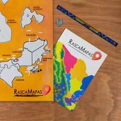 Mapa rascable de Municipios + Mapa rascable de Estados COMBO - Rasca MapasMapa rascable de Municipios + Mapa rascable de Estados COMBO