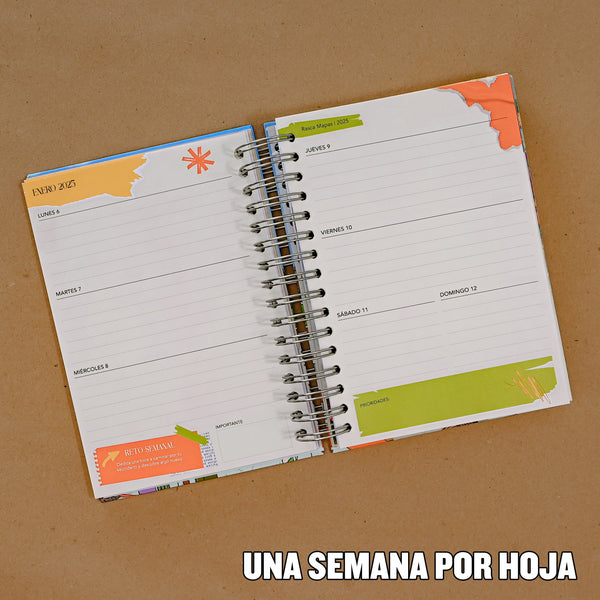 PREVENTA - Agenda Rasca Mapas 2025 - DIARIA y SEMANAL - Rasca MapasPREVENTA - Agenda Rasca Mapas 2025 - DIARIA y SEMANAL