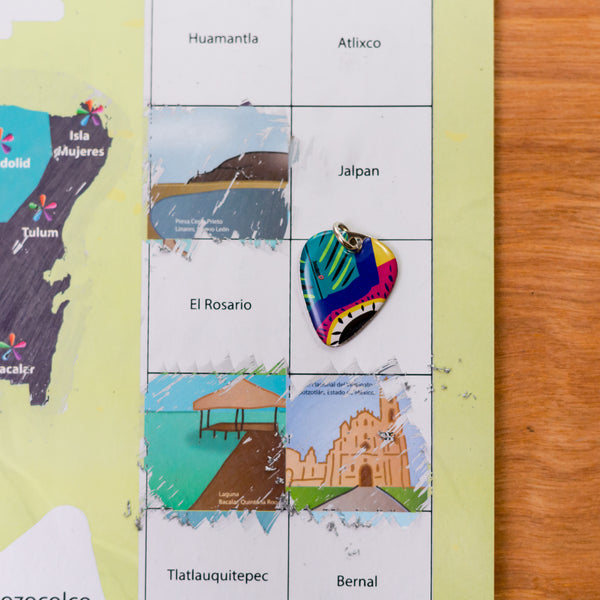 Mapa rascable de 132 + 45 Pueblos Mágicos +  Mapa de Alan x el Mundo COMBO