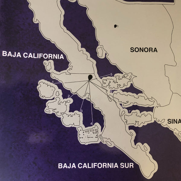 Mapa rascable de Zonas Arqueológicas + Mapa rascable de estados COMBO